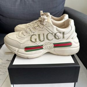 Gucci Off-White Rhyton Sneakers